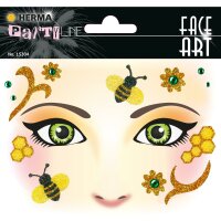 Herma FACE ART STICKER HONEY BEE