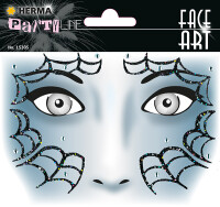 Herma Sticker FACE ART Spider 1 Bl