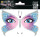 Herma Sticker FACE ART Butterfly 1 Bl