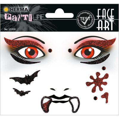 Herma FACE ART STICKER VAMPIR