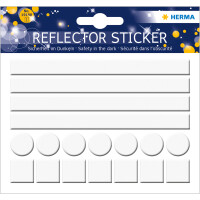 Herma Reflektorsticker Folie Neutral 1 Bl 18 Sticker