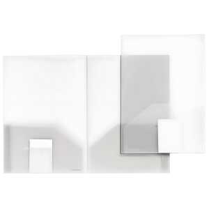 FSY Broschüren-Mappe, Transparent, transp., Neutral, 1 Stück