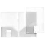 FSY Broschüren-Mappe, Transparent, transp., Neutral,...