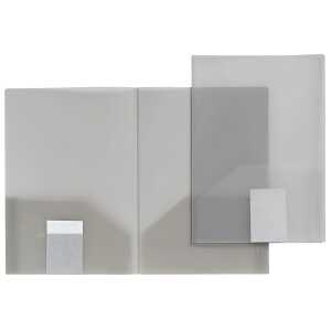 FSY Broschüren-Mappe, Transparent, rauchtopas, Neutral, 1 Stück