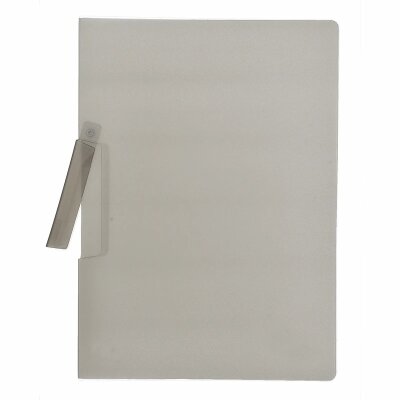 Foldersys Klemm-Mappe Transparent rauchtopas. neutral