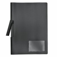 Foldersys Klemm-Mappe Standard schwarz neutral