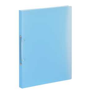 FSY Ringbuch A4, 2-Ringe 16mm, PP blau transluzent, 1 Stück
