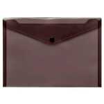 FSY Sichttasche, A4, Druckknopf, Transparent, rauch,...