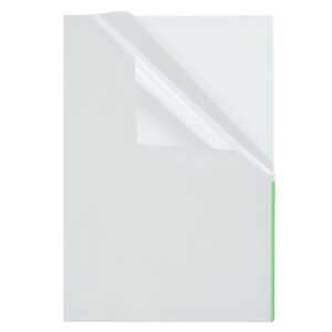 Sichthülle, PP, A4, farblos, Indexstreifen grün, 4250037428704