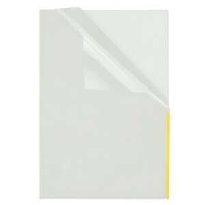 Sichthülle, PP, A4, farblos, Indexstreifen gelb, 4250037428711