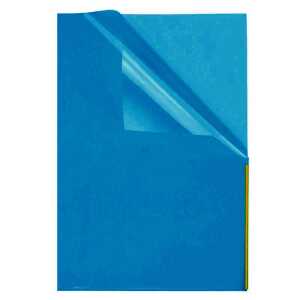 Sichthülle, PP, A4, farblos, Indexstreifen gelb, 4250037428780