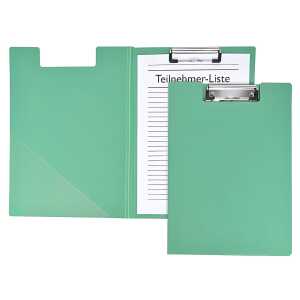 FSY Klemmbrett-Mappe, Standard, grün, Neutral, 1 Stück