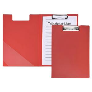 FSY Klemmbrett-Mappe, Standard, rot, Neutral, 1 Stück
