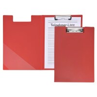 Foldersys Klemmbrett-Mappe Standard rot Neutral