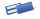 Durable Etikettentasche 100x38mm d.bl 50St selbstklebend