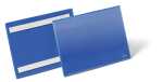Durable Etikettentasche A5 d.bl 50St selbstklebend...