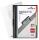 Durable Klemm-Mappe DURACLIP Index sw A4 für 50Blatt m Reg tr Deckbl