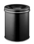 Papierkorb SAFE rund 15, Stahl, rund, 260x357mm...