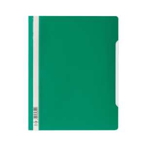 Durable Schnellhefter DIN A4 gn tr Deckblatt Beschr streifen