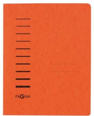 Pagna Pagna Schnellhefter, für A4, orange, aus Pressspan, mit 80 mm Heftmechanik 28001-12