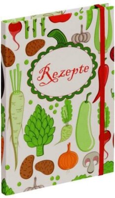 Pagna Rezeptnotizbuch A5 Junges Gemüse 192S kariert