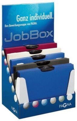 Pagna JobBox Swing, farbig sortiert, enthält 50 Bewerbungsmappen 22007 44023-00