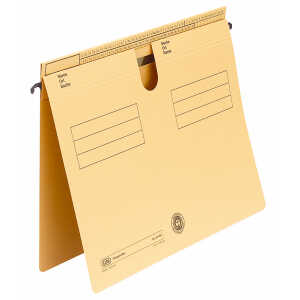 ELBA Hängehefter Sorte 81 DIN A4 250g/m² Manilakarton, recycelt gelb