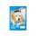 Schulblock A5, kopfgeleimt, 50 Blatt, 80 g/m², gelocht, Lineatur 2