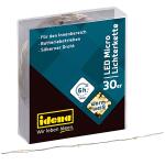 Micro Lichterkette 30 LED, warmweiß,6h-Timer320 cm...