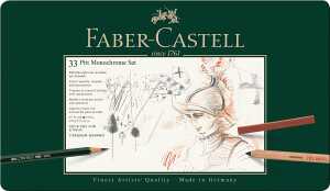 Faber Castell Monochrome Pitt 33er Set