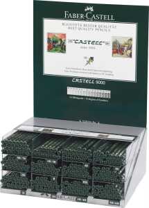 Faber Castell Bleistift 9000 Display POS