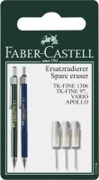 Faber Castell Ersatzradierer DBS TK-Fine BK 3x