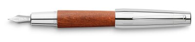 Faber Castell Füller e-motion Holz Chrom braun EF 148202