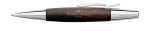 Faber Castell Drehkugelschreiber e-motion Birnb/Chr dunkelbr