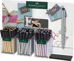 Faber Castell Tuschestift Pitt Artist Pen Metallic Display