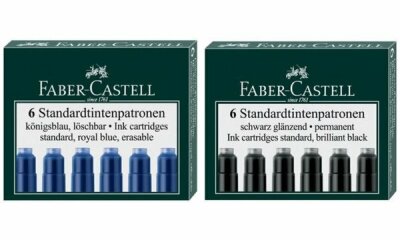 Faber Castell Tintenpatronen Standard königsblau 6er