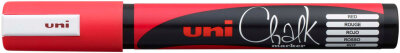 UNI-BALL Marker UNI CHALK MARKER PWE-5M rot