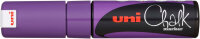 UNI-BALL Marker UNI CHALK MARKER PWE-8K violett