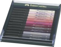 Faber Castell Tuschestift Pitt Artist Pen B 12x Haut