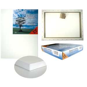 CMI Keilrahmen 10 x 10 cm 280 g/m² 2er Pack