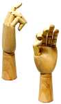 CMI Modell Hand - Frauenhand rechts ca. 25 cm