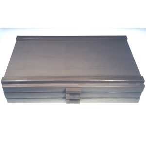 CMI Holzkasten 3 Etagen ca. 40 cm x 24,3 cm x 7,9 cm Buche