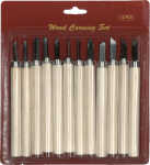 CMI Kerbschnitz-Set 12 teilig Bastlermeißel /...