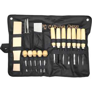 CMI Kerbschnitz-Set 16 teilig in Tasche