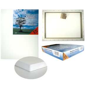 CMI Keilrahmen 30 x 30 cm 280 g/m² 2er Pack