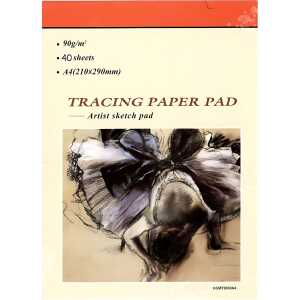 CMI Transparentpapier A3 Block 90 g/m² - 40 Blatt