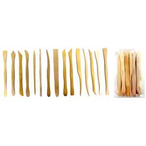 CMI Modellierhölzer 15er Set ca. 20 cm lang