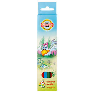 KOH Buntstifte Schule Vogel 6er