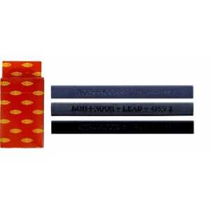 KOH Zeichenmine Zeichenkreide SILKY Härtegrad 2 mittel 18er