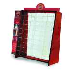 KOH Aufsteller Holz leer 60 Fächer